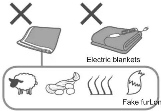 Electric blankets Fake furLon