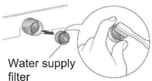 Water supply filter