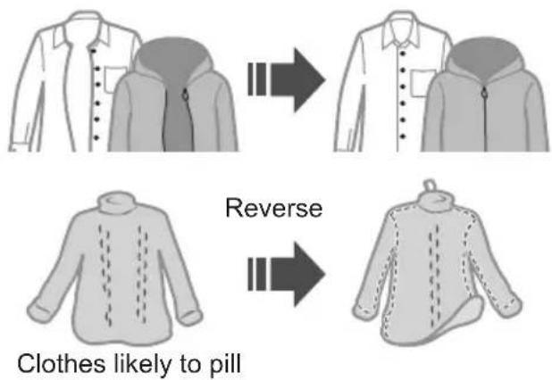 Reverse Clothes likely to pill