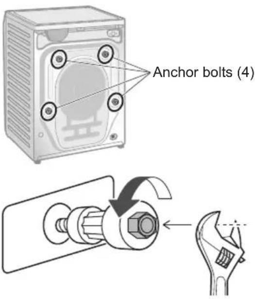 Anchor bolts (4)