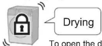 Drying To open the d
