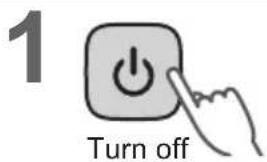 1 Turn off