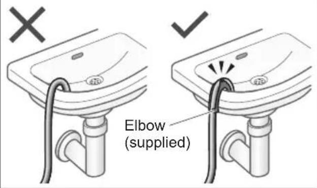 Elbow (supplied)