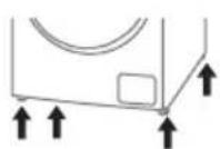 PANASONIC NA-S106FR1 - Levelling the appliance - 2