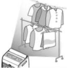 PANASONIC F-YCL27N - Tips for drying effectively - 3
