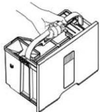 PANASONIC F-YCL27N - How to remove a full tank - 2
