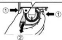 PANASONIC F-YCL27N - Remove the sealing device - 2