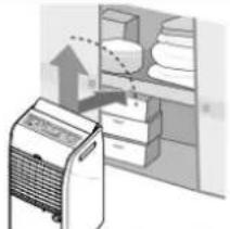 PANASONIC F-YCL27N - Tips for drying effectively - 5