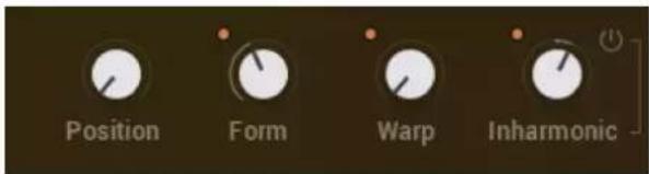Position Form Warp Inharmonic