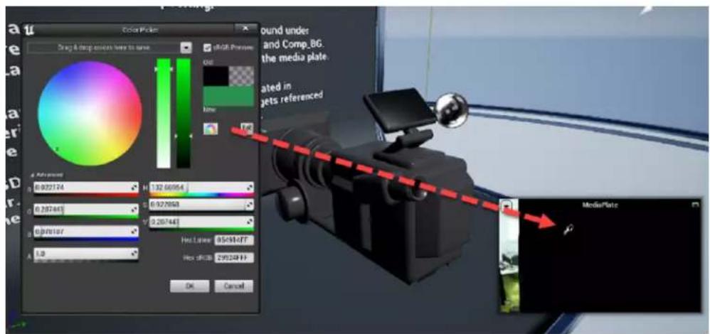 Color Picker Drag & drop covers here to turn sRGB Pressure Out Inner Sound under and Comp_BG. the media plate. lated in gets referenced Reference 0.822124 0.287445 0.967107 1.0 132.66954 0.927858 0.287445 Hot Lane: 85/94-07 Hot Line: 29534-FF OK Cancel MediaPlate