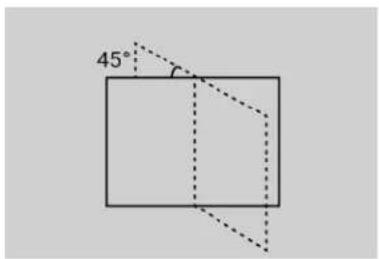 45°