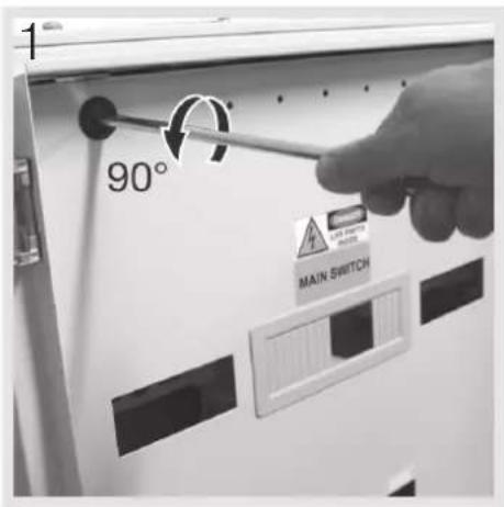 1 90° MAIN SWITCH