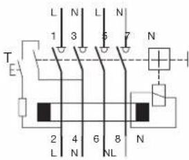 L N L N 1 3 5 7 N T E 2 4 6 8 N L N NL