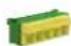 HAGER FWQ72N - Protection class IP30, impact protection IK09 - 1