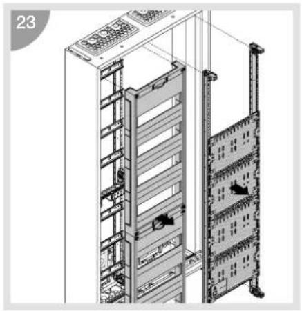 HAGER FWQ72N - UZx0Fx vertical partitions - 16
