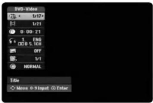 DVD-Video 1/17 1/21 0:00:21 1. ENG OCIB 5.1CH OFF 1/1 NORMAL Title Move 0-3 Input Enter