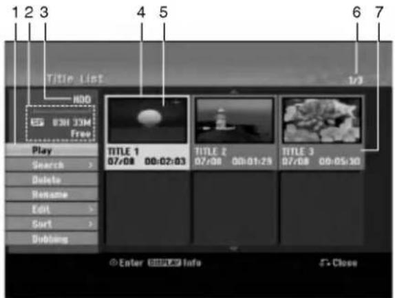 1 2 3 4 5 6 7 Title List 1/3 HOO EE 03M 33M Free Play Search > Delete Rename Edit > Sort > Dubbing TITLE 1 07/08 00:02:03 TITLE 2 07/08 00:01:29 TITLE 3 07/08 00:05:30 © Enter 📄️ 📄️ Info 5° Close