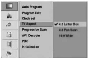 LG RH4920V - TV formatforhold - 1