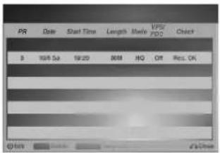 LG DR4922V - timer-optagelse - 1