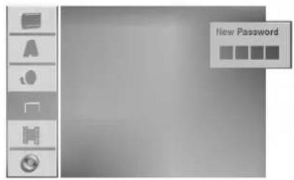 LG DR4922V - Indsæt adgangskode - 1