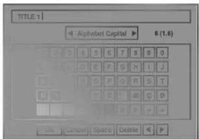 LG DR4922V - Navngivelse af en titel - 3