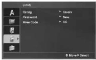 LOCK Rating Password Access Code Unlock New UG Move Select