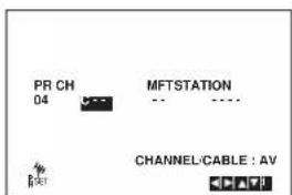 PR CH 04 MFTSTATION CHANNEL/CABLE : AV