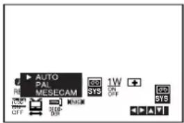 AUTO PAL MESECAM COS 1W 3X OFF CDS SYS CFF 300 OFF