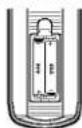 LG DK172 - Isættelse af Batterier i Fjernbetjeningen - 1