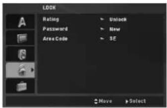 LG DVX286 - LOCK (Vanhemmat valvovat)(Lukitus) - 1