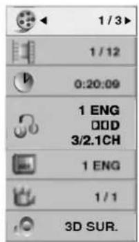 1/3> 1/12 0:20:09 1 ENG 00D 3/2.1CH 1 ENG 1/1 3D SUR.