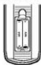 LG DNX191H - Kaukosäätimen paristojen asennus - 1