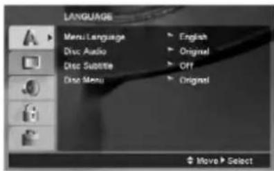 LG DNX191H - LANGUAGE - 1