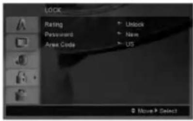 LG DVX162 - LOCK (Vanhemmat valvovat)(Lukitus) - 1