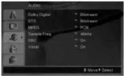 LG DVX162 - TV Output Select - 1