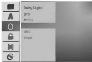 Dolby Digital DTS MPEG DRC Vocal