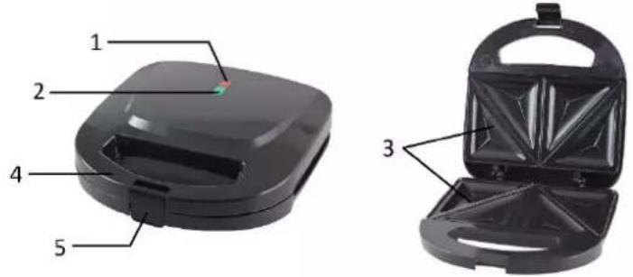 Emerio ST-109724.14 - PARTS DESCRIPTION - 1