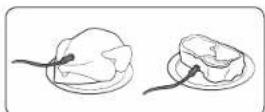 SAMSUNG NV75M5542RS - Cooking with the meat probe - 1