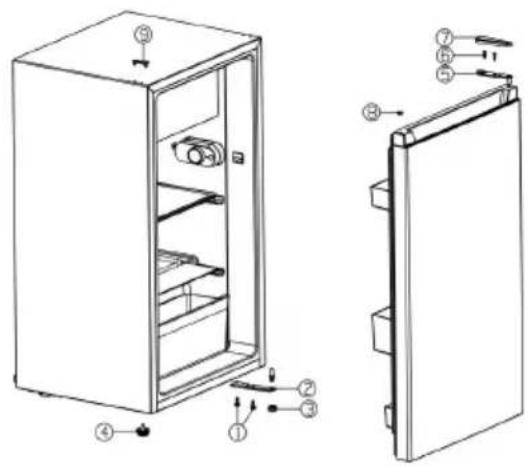 Scandomestic SKB82WE - Ventilation af apparatet - 2