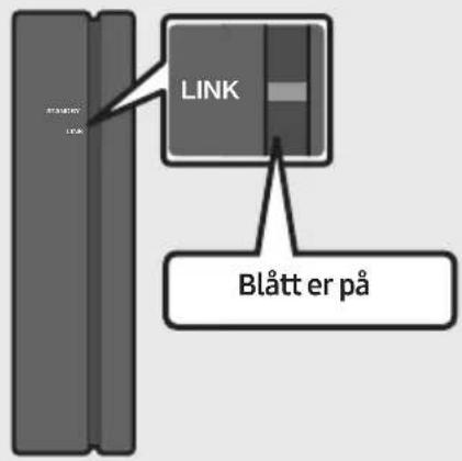 LINK Blått er på