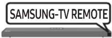 SAMSUNG HW-A660 - Adjusting the Soundbar volume with a TV remote control - 6