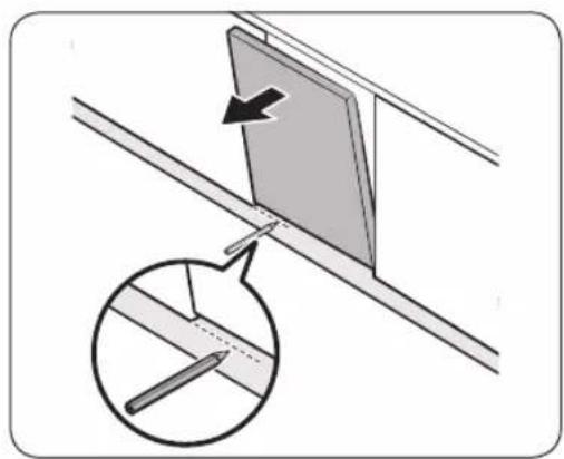 SAMSUNG DW60BG750USLEE - Golvpanel - 1