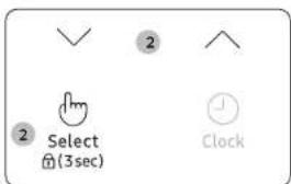 2 Select (3sec) Clock