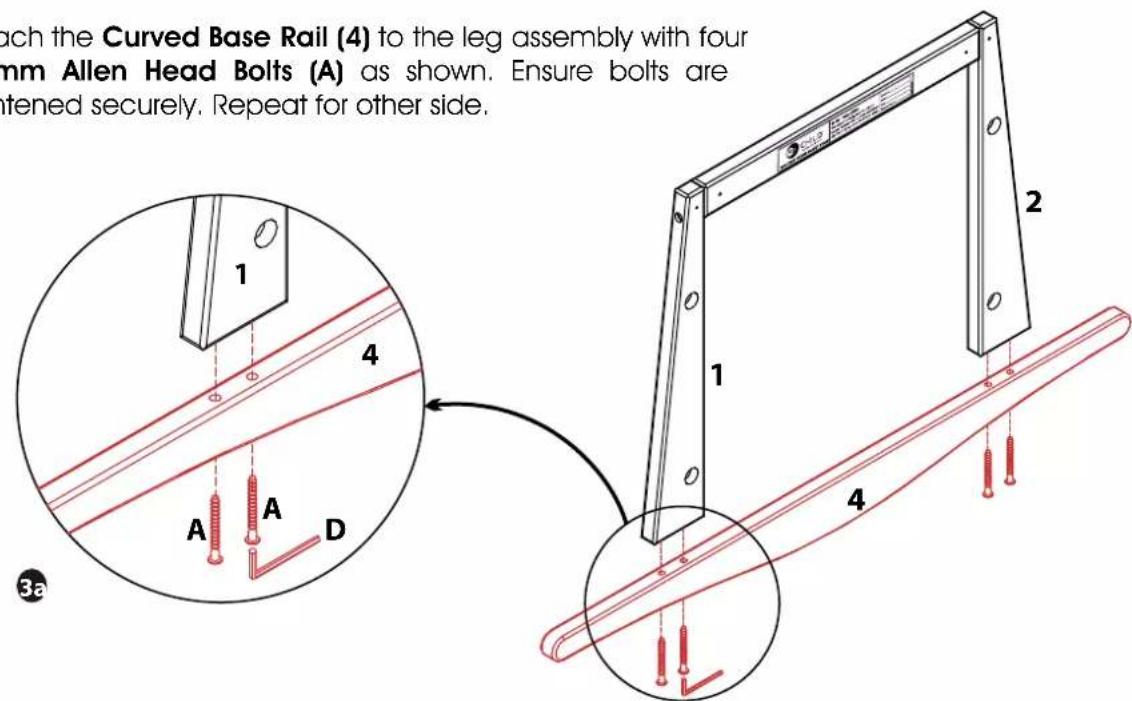 My Child Rocking Moses Basket Stand - ASSEMBLY INSTRUCTIONS - 3