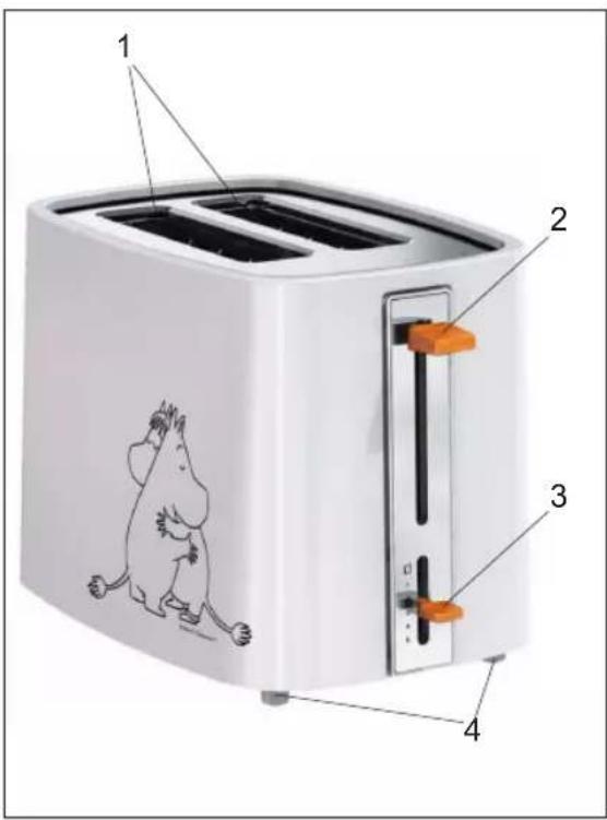 Moomin 19140001 - HOVEDDELER - 1