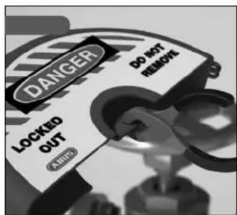 DANGER LOCKED OUT ANSYS DO NOT REMOVE