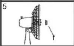 Simple line drawing of a camera or radar system with labeled components (no text or symbols present)
