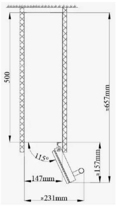 500 115° 147mm 231mm z657mm z157mm