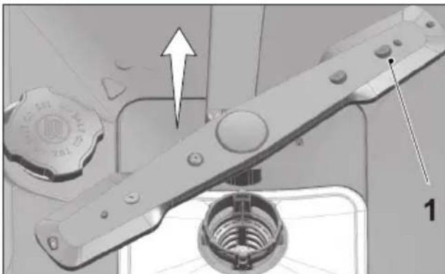 BEKO BDUN26645W - Nederste pumpehjul - 1