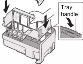 Tray handle